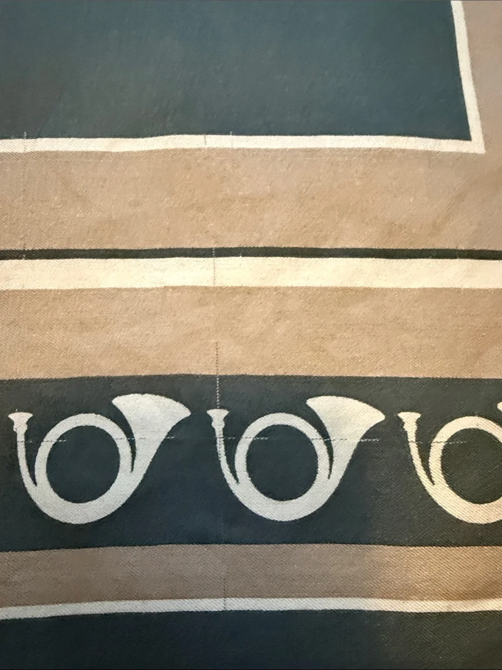 Vintage Aramis Devin 100% Silk Geometric Scarf – Made in Japan